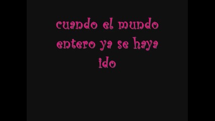 Dulce Maria Dejame Ser With Lyrics