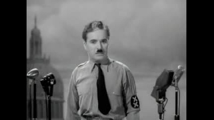 Чарли Чаплин Се Прави На Хитлер 