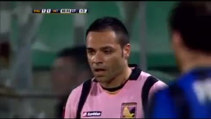 Palermo 1 - 1 Inter (20.03.2010) 