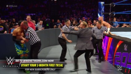 Mike Kanellis attacks The Brian Kendrick: WWE 205 Live, April 30, 2019