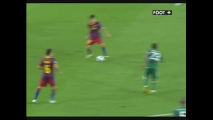 14.09.2010 Барселона 3 - 1 втори гол на Лионел Меси 