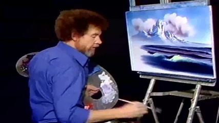 S09 Радостта на живописта с Bob Ross E12 - планина до морето ღобучение в рисуване, живописღ