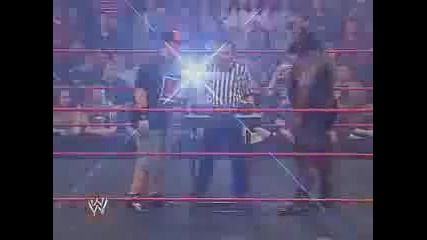 John Cena vs Mark Henry bras de feer