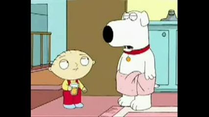 Family Guy - Стюи Пребива Браян