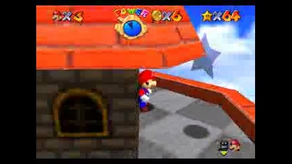 Super Mario64_whomp's Fortess Freerun
