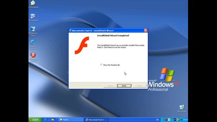 Инсталация на Macromedia Flash 8 