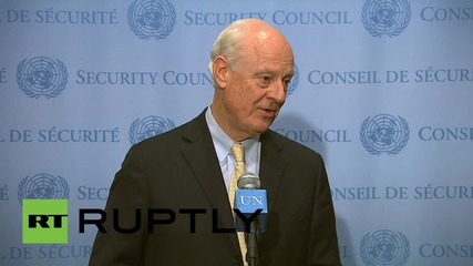 USA: UN Syria envoy calls for fruitful Vienna talks