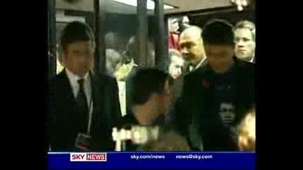 Smokes a Joint During Tv Interview - George Michael