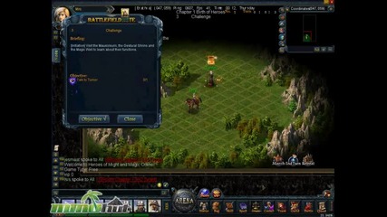 Heroes of Might and Magic Online Gameplay Footage 