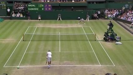 Nadal vs Djokovic - Wimbledon 2011! - The Full Match! - Part 2/12!