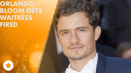 Orlando Bloom apologizes to waitress after sex scandal