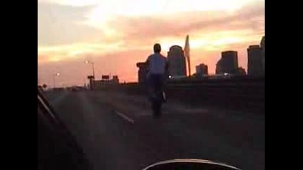 Insane Stunts On The Highway
