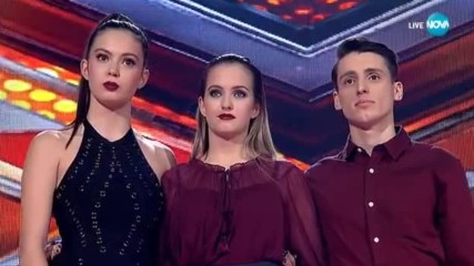 Марио Николов и Виктория Ангелова напускат шоуто - X Factor Live (03.12.2017)