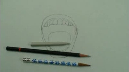 как да нарисуваме уста