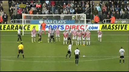 10.03.2013 Newcastle - Stoke City 2 - 1