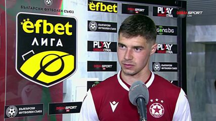 Станислав Шопов е Играч на мача ЦСКА - Ботев Пловдив