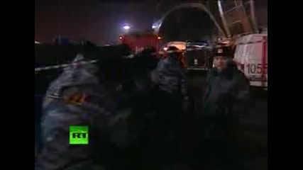 Броени минути след взрива в Москва 