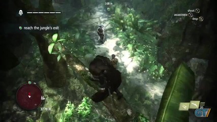 Assassin's Creed 4 Black Flag - Jungle Ruins Gameplay