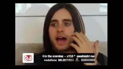 Jared Leto Интервю За C4tv