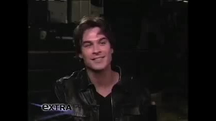 Backstage on Set of The Vampire Diaries