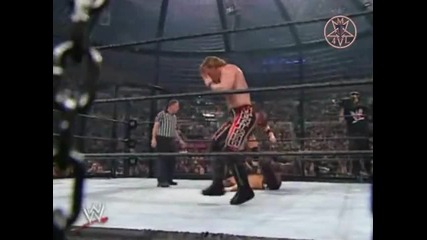 Kane vs Chris Jericho vs Booker T vs Rob Van Dam vs Shawn Michaels vs Triple H (2_3)