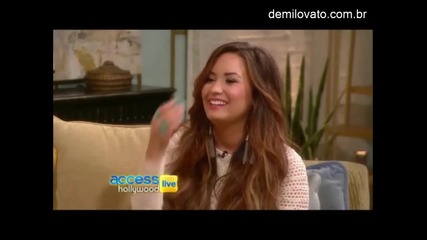 Entrevista de Demi Lovato para o Access Hollywood