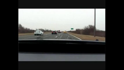 Катастрофа с два Chevrolet Corvett-а