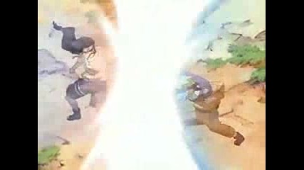 Nine Tail Fox and Naruto Vs. Neji