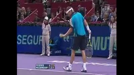 Madrid 2007 Final - David Nalbandian - Roger Federer