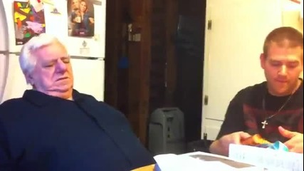 Uncensored Superpop_ Angry Tv remote fight! Crazy old Grandpa Not Safe For Work