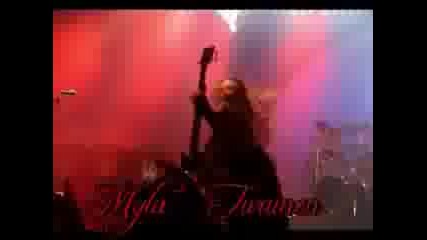 Marco falling during a show - Nightwish