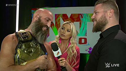 Joe Gacy approaches Tommaso Ciampa for opportunity to enter title match: WWE NXT 2.0, Oct. 5, 2021