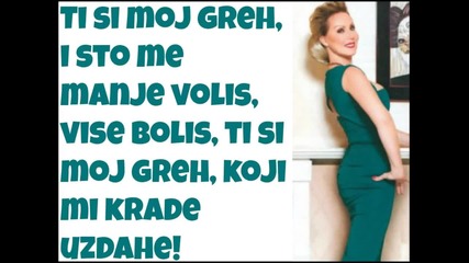 Lepa Brena - Ti si moj greh New Version 2013 Lyrics