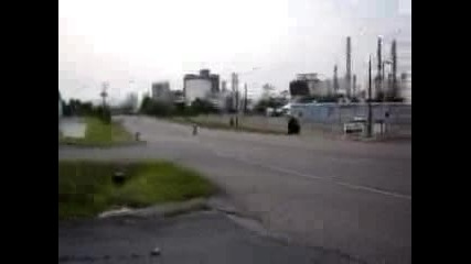Honda Cbr600 2001 Whelie