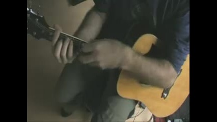 Carlos Vamos plays Little Wing acoustic tapping version