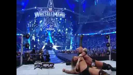 Wrestle Mania 25 - Трите Хикса Побеждава Ренди Ортън И Си Запазва Титлата