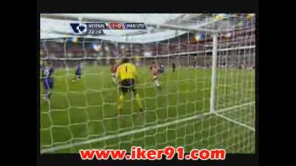 08.11 Арсенал - Манчестър Юнайтед 2:1 Самир Насри красив гол