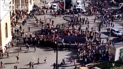 Muslim refugees chant 'fuck You' and ' Allahu Akbar' in Budapest