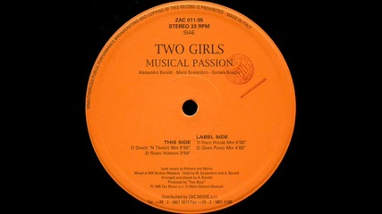 Two Girls - Musical Passion (radio Version)