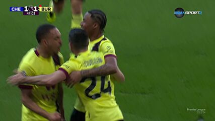 Burnley FC with a Spectacular Goal vs. Chelsea