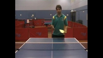 Placement of the Serve - Table Tennis Lessons 