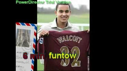 David Villa Vs Theo Walcott
