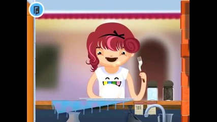 toca boca kitchen момиче