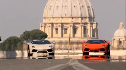 Lamborghini Aventador в Рим