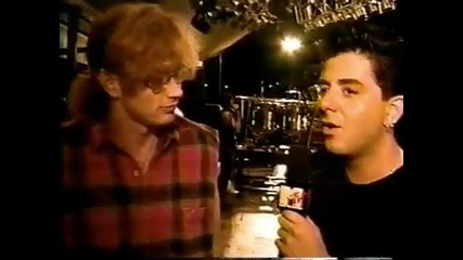 Megadeth - 1st day of 1992 Us Cte tour Tv Special (live interviews) Part 2 - 3 