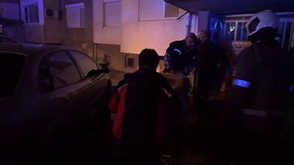 Пожар в апартамент в Ямбол