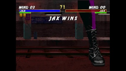 Mortal Kombat Trilogy - Jax - Fatality #1 - Psx 