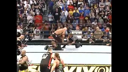 Survivor Series 2003 Team Bischof vs Team Stone Cold part 1 