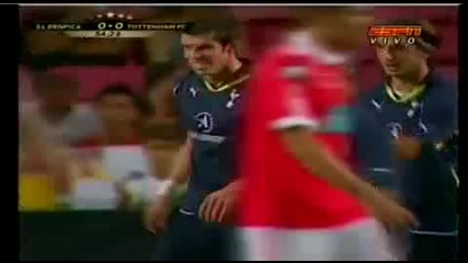 Benfica Vs Tottenham 0 - 1 - Gareth Bale Goal - August 3 2010 - [high Quality] - Eusebio Cup