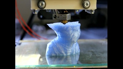 Reprap controlled Time-lapse Print of Yoda